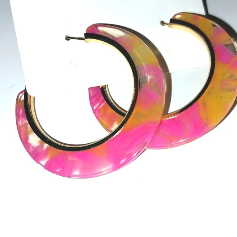 Super cute fashion hoop earrings For Adults And Kids - Picture 4 of 5